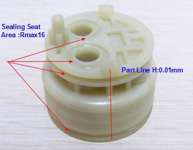 产品名称：阀芯 胶料：JC11022